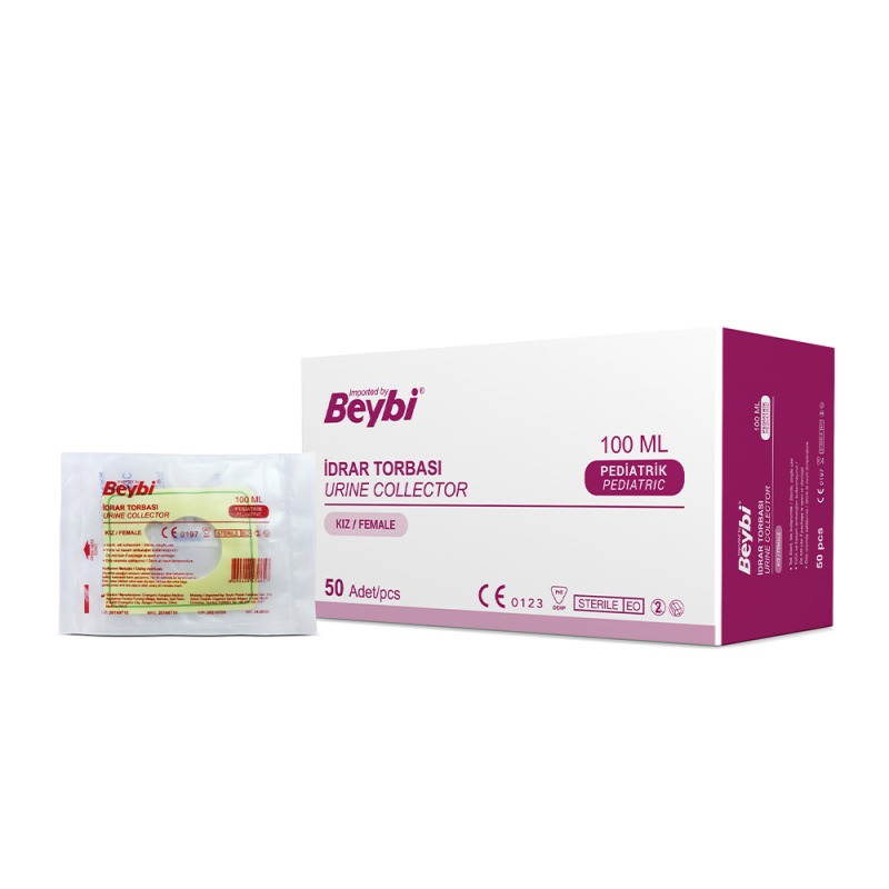 Pediatrik İdrar Torbası Kız 50 Lik Kutu