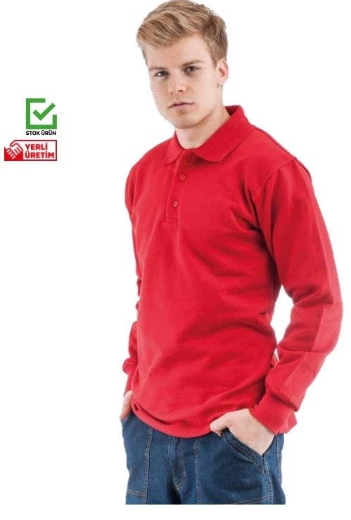 REGULAR POLO SWEATSHIRT