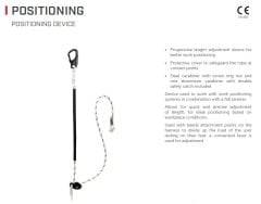(POSITIONING) Düşüş Durdurucu (POSITIONING DEVICE)