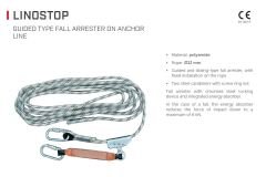 (LINOSTOP) İp Çeşitleri (GUIDED TYPE FALL ARRESTER ON ANCHOR LINE)
