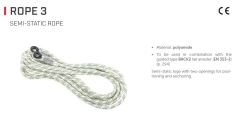(ROPE 3) İp Çeşitleri (SEMI-STATIC ROPE)