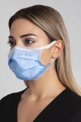 Yumuşak Elastik Kulaklı Cerrahi Maske Type IIR