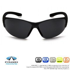 Pyramex Trulock Grey H2X Füme Koruyucu Gözlük