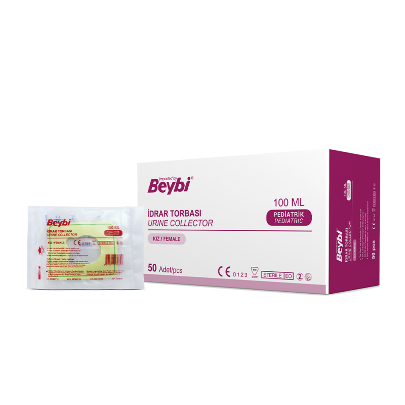 Pediatrik İdrar Torbası Kız 50 Lik Kutu