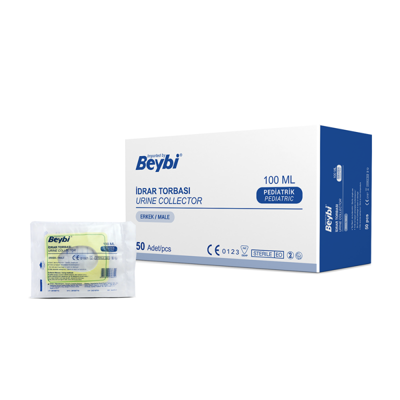 Pediatrik İdrar Torbası Erkek 50'lik