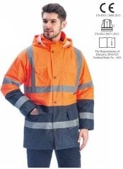 EVEREST HI-VIS  TWO-TONE LONG JACKET