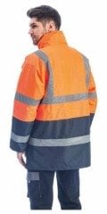 EVEREST HI-VIS  TWO-TONE LONG JACKET