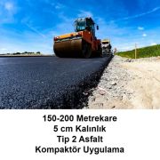 Asfalt Kaplama 150-200 Metrekare